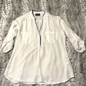 White Sheer Women’s Blouse